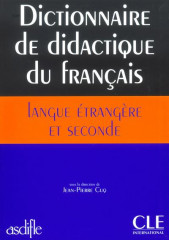 Dictionnaire didactique langue etrangere et seconde