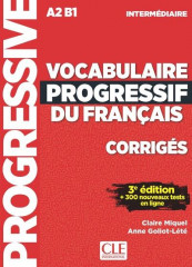 Corrigés vocabulaire progressif niveau intermédiaire 3è édition