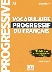 Vocabulaire progressif du français débutant 3e édition + cd