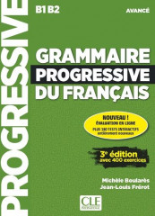 Grammaire progressive du français niveau avancé + appli + cd 3ème édition