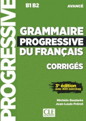 Grammaire progressive du francais niveau avance corriges + appli 3ed