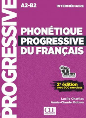 Phonetique progressive du francais niveau intermediaire + cd ne