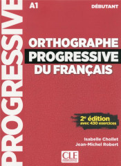 Orthographe progressive débutant + cd 2e édition nouvelle couverture