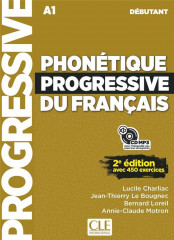 Phonétique progressive niveau débutant nouvelle couverture