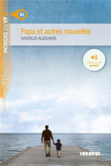 Mondes en vf - papa et autres nouvelles - niv. b1  - livre + audios