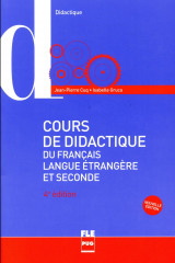 Cours de didactique du français langue étrangère et seconde