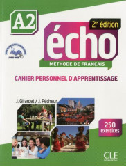 Echo a2 cahier personnel d'apprentissage + cd audio 2ed