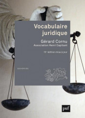 Vocabulaire juridique