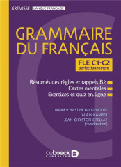 Grevisse fle c1-c2 grammaire du français