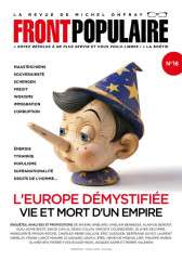 Front populaire - n° 16 l'europe démystifiée, vie et mort d'un empire