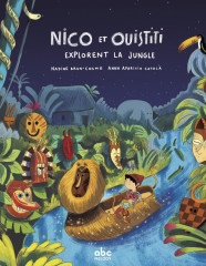 Nico et ouistiti explorent la jungle - livre + audio