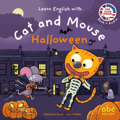 Halloween - cat and mouse - livre + audio