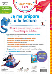 Disney - je me prépare à la lecture avec les grands classiques disney - cahier de vacances 2024