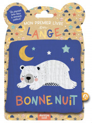 Mon premier livre tissu en lange  - bonne nuit