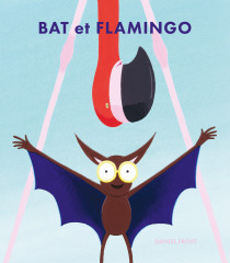 Bat et flamingo