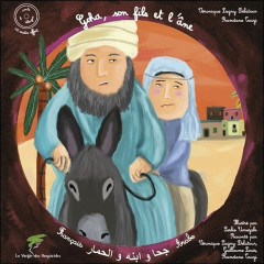 Goha, son fils et l'âne - conte égyptien français-arabe - livre + cd