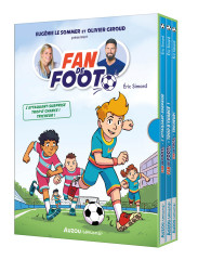 Coffret bibliothèque 1 - fan de foot - tomes 1 à 3