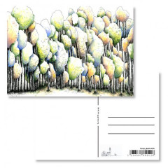 Carte postale foret