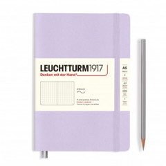 Leuchtturm1917 medium a5 carnet de notes pointilles, lilac