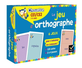 Chouette - le jeu d'orthographe ce1-ce2