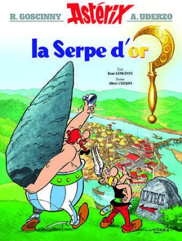 ASTERIX - T02 - ASTERIX - LA SERPE D'OR - N 2 - GOSCINNY/UDERZO - HACHETTE