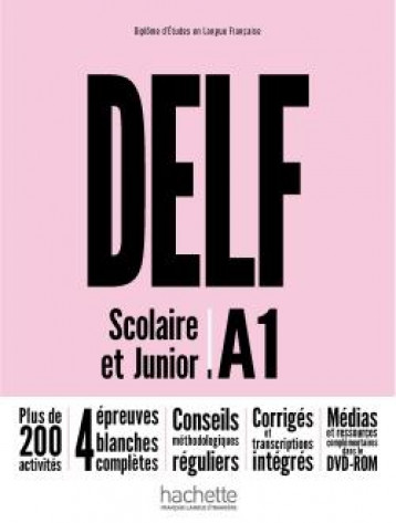 DELF A1 SCOLAIRE ET JUNIOR + DVD-ROM (AUDIO + VIDEO) - MOUS/BIRAS/EL BARAKA - NC