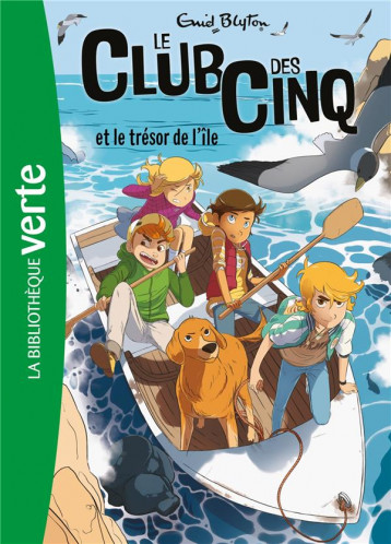 LE CLUB DES CINQ TOME 1 : LE CLUB DES CINQ ET LE TRESOR DE L'ILE - BLYTON ENID - HACHETTE