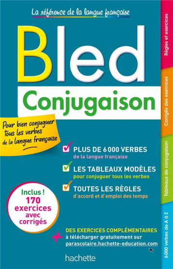 BLED : CONJUGAISON - BERLION DANIEL - HACHETTE