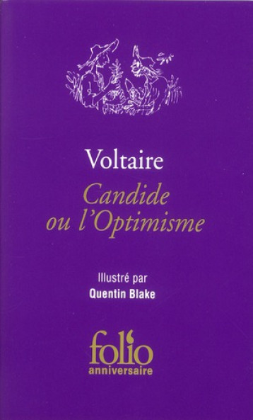 CANDIDE OU L'OPTIMISME - VOLTAIRE - GALLIMARD