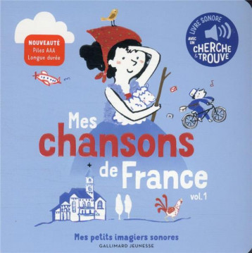 MES CHANSONS DE FRANCE TOME 1 - PENICAUD - GALLIMARD