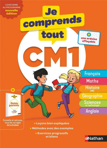 JE COMPRENDS TOUT TOME 4 : TOUTES LES MATIERES  -  CM1 (EDITION 2019) - PETIT-JEAN ISABELLE - CLE INTERNAT