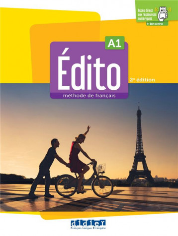 EDITO A1 - EDITION 2022 - LIVRE - SPERANDIO/OPATSKI - DIDIER