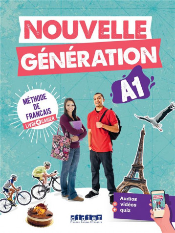 NOUVELLE GENERATION A1 - LIVRE + CAHIER + DIDIERFLE.APP - GIACHINO/BARACCO - DIDIER