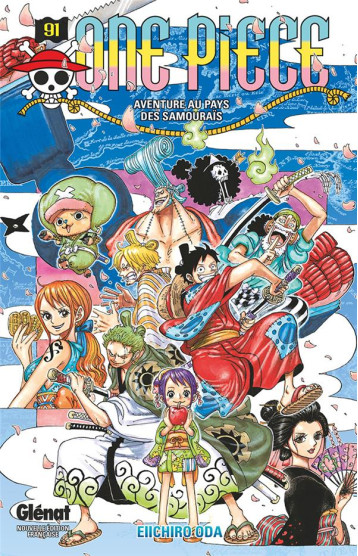 ONE PIECE - EDITION ORIGINALE TOME 91 : AVENTURE AU PAYS DES SAMOURAIS - ODA - GLENAT