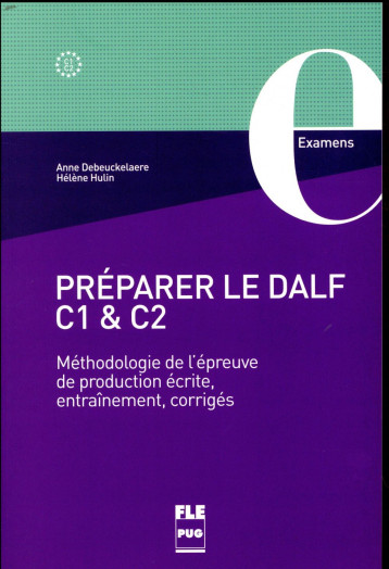 PREPARER LE DALF C1 et C2 - DEBEUCKELAERE/HULIN - PU GRENOBLE