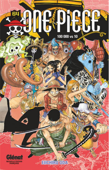 ONE PIECE - EDITION ORIGINALE TOME 64 : 100 000 VS 10 - ODA - Glénat