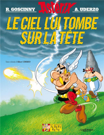 ASTERIX T.33 : LE CIEL LUI TOMBE SUR LA TETE - GOSCINNY/UDERZO - Albert René (Editions)