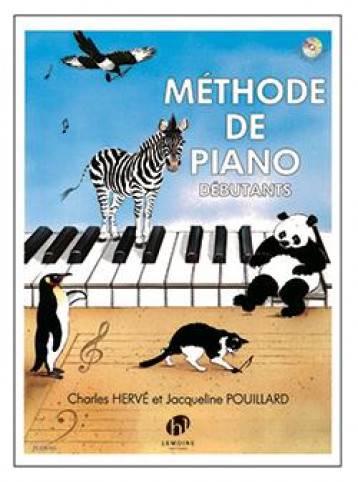 METHODE DE PIANO DEBUTANTS - HERVE CH/POUILLARD J - HENRY LEMOINE