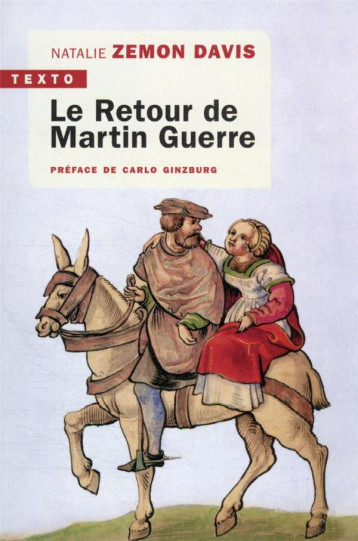 LE RETOUR DE MARTIN GUERRE - ZEMON DAVIS/GINZBURG - TALLANDIER