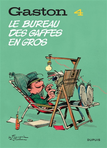 GASTON (EDITION 2018) - TOME 4 - LE BUREAU DES GAFFES EN GROS - FRANQUIN - DUPUIS