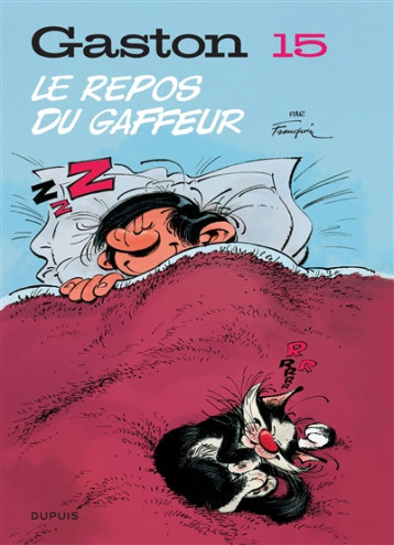 GASTON (EDITION 2018) - TOME 15 - LE REPOS DU GAFFEUR - FRANQUIN - DUPUIS