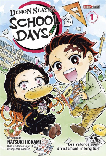 DEMON SLAYER : SCHOOL DAYS TOME 1 : DEMON SLAYER SCHOOL DAYS T01 - GOTOUGE/HOKAMI - PANINI