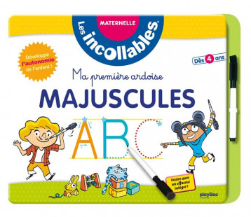 LES INCOLLABLES : MA PREMIERE ARDOISE : MAJUSCULES - XXX - PRISMA