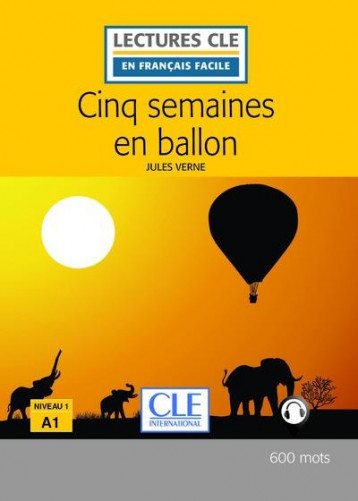 CINQ SEMAINES EN BALLON FLE 2E EDITION - VERNE JULES - CLE international