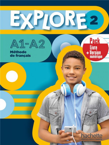 EXPLORE 2 : PACK LIVRE + VERSION NUMERIQUE (A1-A2) - GALLON/HIMBER - HACHETTE