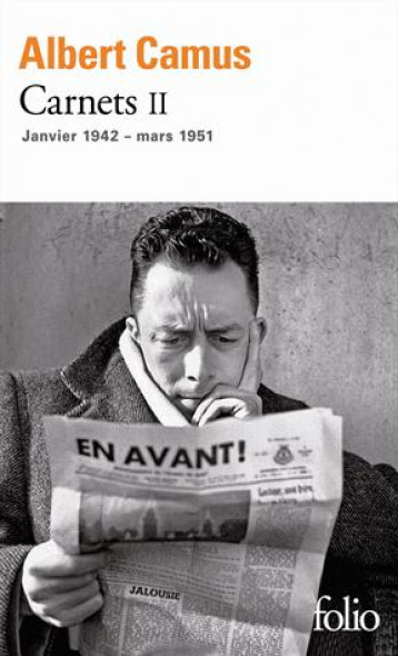 CARNETS TOME 2  -  JANVIER 1942 - MARS 1951 - CAMUS ALBERT - Gallimard