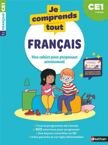 JE COMPRENDS TOUT : FRANCAIS  -  CE1 (EDITION 2024) - CALLE/FERRANDEZ - CLE INTERNAT