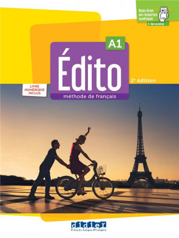 EDITO A1 - EDITION 2022 - LIVRE + LIVRE NUMERIQUE + DIDIERFLE.APP - SPERANDIO/OPATSKI - DIDIER