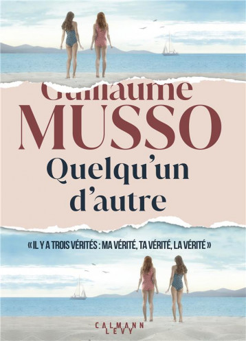 QUELQU'UN D'AUTRE - NOUVEAU ROMAN 2024 - MUSSO GUILLAUME - CALMANN-LEVY