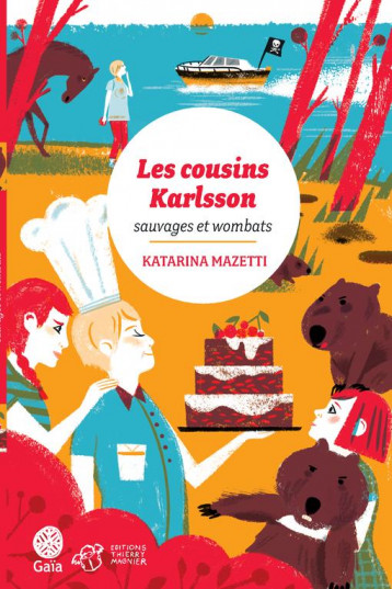 LES COUSINS KARLSSON TOME 2 : SAUVAGES ET WOMBATS - MAZETTI - T. Magnier